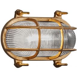 Nordlux Helford kinkiet zewnętrzny 1x12,5 W mosiądz 49031035