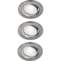 Nordlux Canis lampa do zabudowy 3x4,7W LED nikiel szczotkowany 49370155