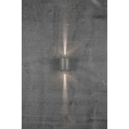 Nordlux Canto kinkiet zewnętrzny 2x6 W szary 49701010