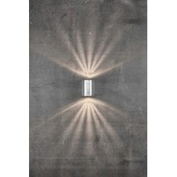 Nordlux Canto kinkiet zewnętrzny 2x6 W ocynkowany 49701031