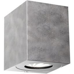 Nordlux Canto Kubi kinkiet zewnętrzny 2x6 W ocynkowany 49711031