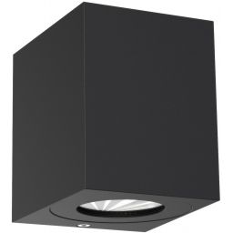 Nordlux Canto Kubi kinkiet zewnętrzny 2x6 W czarny nadmorski 49711203
