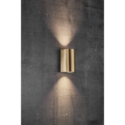 Nordlux Canto Maxi kinkiet zewnętrzny 2x28 W mosiądz 49721035