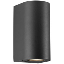 Nordlux Canto Maxi kinkiet zewnętrzny 2x28 W czarny nadmorski 49721203