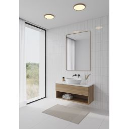 Nordlux Oja plafon 1x17W LED drewno/biały 50046104