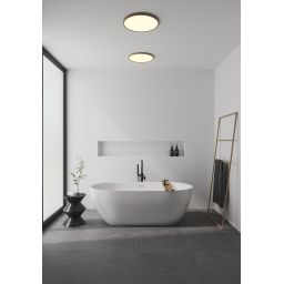 Nordlux Oja plafon 1x24W LED drewno/biały 50056104