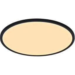 Nordlux Oja plafon 1x38W LED czarny/biały 50066103