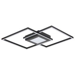 Rabalux Casimir lampa podsufitowa 3x40W LED czarny mat/biały 5269