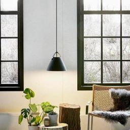 Nordlux Strap lampa wisząca 1x40 W czarna 84333003