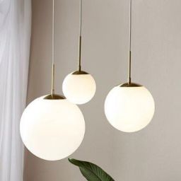 Nordlux Grant lampa wisząca 1x15 W biała-złota 2010553035