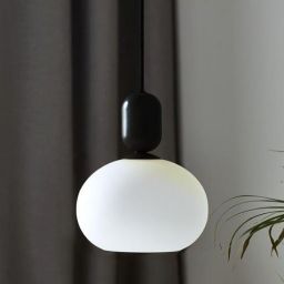 Nordlux Notti lampa wisząca 1x40 W biała-czarna 2011003003