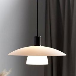 Nordlux Verona lampa wisząca 1x40 W biała-czarna 2010863001