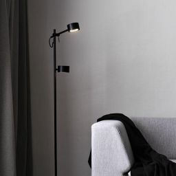 Nordlux Clyde lampa stojąca 2x5W czarna 2010844003