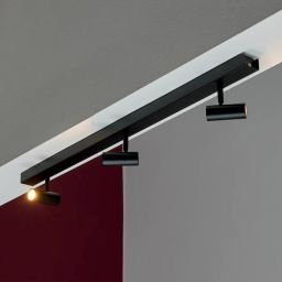 Nordlux Omari lampa podsufitowa 3x3,2 W czarna 2112193003