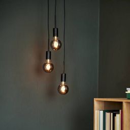 Nordlux Paco lampa wisząca 3x40 W czarna 2112063003