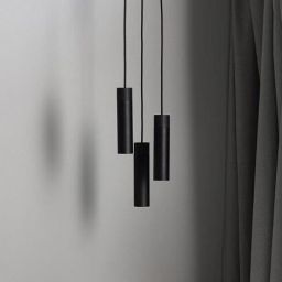 Nordlux Tilo lampa wisząca 3x15 W czarna 2010473003