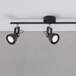 Nordlux Aslak lampa podsufitowa 3x35W czarna 45740103