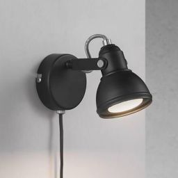 Nordlux Aslak kinkiet 1x35W czarny 45721003