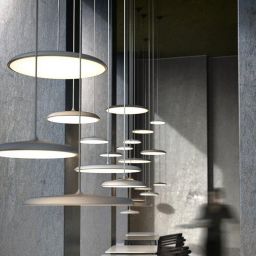 Nordlux Artist lampa wisząca 1x14 W szary/popielaty 83083010