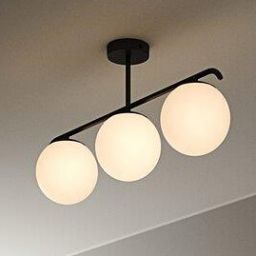 Nordlux Grant lampa podsufitowa 3x25 W biała-czarna 2010583003