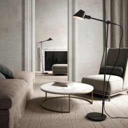 Nordlux DFTP Stay lampa stojąca 1x60W czarna 2020464003