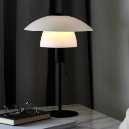Nordlux Verona lampa stołowa 1x15 W biała-czarna 2010875001