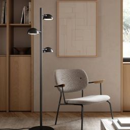 Nordlux DFTP Nomi lampa stojąca 3x8W czarna 2220194003