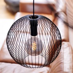 Nordlux Beroni lampa wisząca 1x60W czarna 2213303003