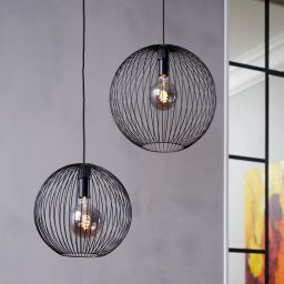 Nordlux Beroni lampa wisząca 1x60W czarna 2213323003
