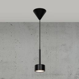 Nordlux Clyde lampa wisząca 1x5W LED czarna 2213543003