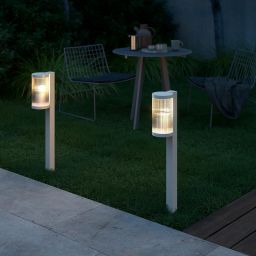 Nordlux Coupar lampa stojąca zewnętrzna 1x25W biała 2218088001