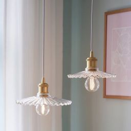 Nordlux Torina lampa wisząca 1x40W przezroczysty/mosiądz 2213173000