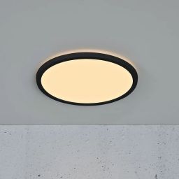 Nordlux Oja plafon 1x18W LED czarny/biały 47276003