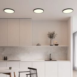 Nordlux Oja plafon 1x38W LED czarny/biały 50066103