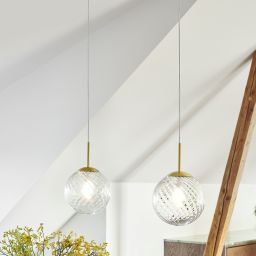 Nordlux Chisell 25 lampa wisząca 1x25W bezbarwna 2312073035