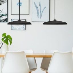 Nordlux Artist lampa wisząca 1x14 W czarna 2420203003