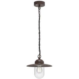 Nordlux Luxe lampa wisząca 1x60 W zardzewiały 72805009