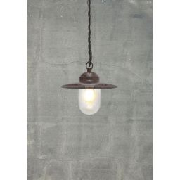 Nordlux Luxe lampa wisząca 1x60 W zardzewiały 72805009