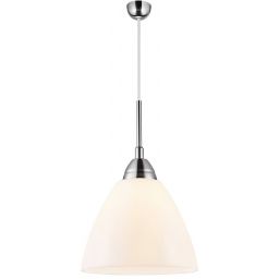 Nordlux Read lampa wisząca 1x60 W biały opal-chrom 73163010
