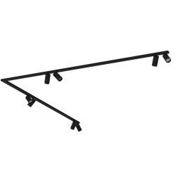 Nowodvorski Lighting Mono Corner VIII lampa podsufitowa 8x10W czarna 7723