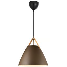 Nordlux Strap 27 lampa wisząca 1x40 W beżowa 84333009