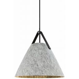 Nordlux Strap lampa wisząca 1x40 W szary/popielaty 84343010