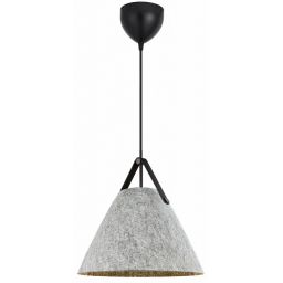 Nordlux Strap lampa wisząca 1x40 W szary/popielaty 84343010