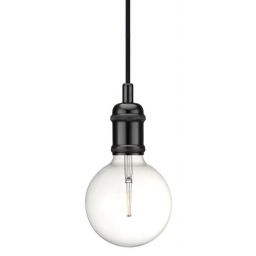 Nordlux Avra lampa wisząca 1x60W czarna 84800003