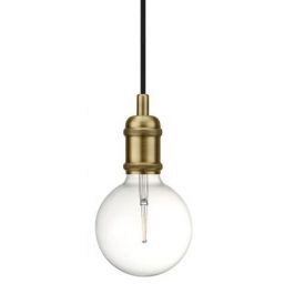 Nordlux Avra lampa wisząca 1x60W mosiądz 84800025