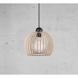 Nordlux Chino lampa wisząca 1x60 W drewno 84823014