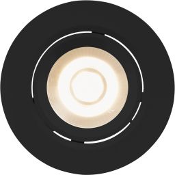 Nordlux Roar lampa do zabudowy 1x7W LED czarna 84960003