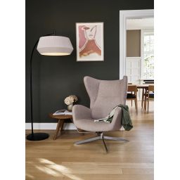 Nordlux Dicte lampa stojąca 1x60 W czarna-beżowa 2112414009