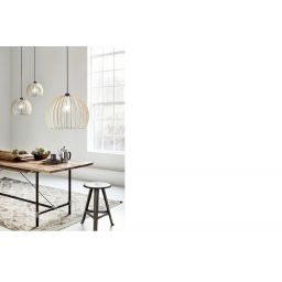 Nordlux Chino lampa wisząca 1x60 W drewno 84833014