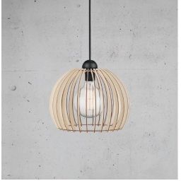 Nordlux Chino lampa wisząca 1x60 W drewno 84833014